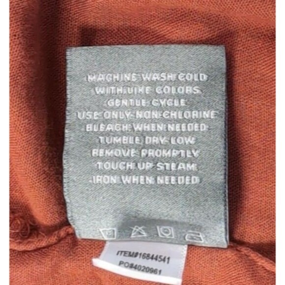 Torrid 3 Jacket Size 3X Orange Cotton Blend Unlined Moto Military Lightweight - Picture 5 of 16